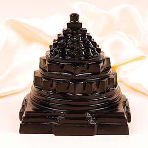 Shaligram Meru Shree Yantra - 746 gms