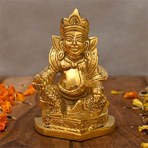 Kuber Maharaj Brass Murti