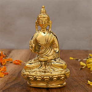 Buddha Shining Brass Idol