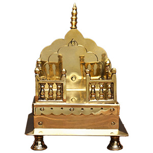 Brass Singhasan God Throne