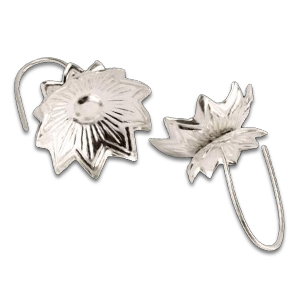 Pure Silver Lotus (Set of 2)