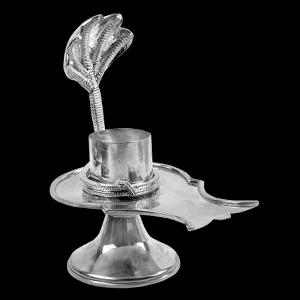 Yoni base in Pure Silver I