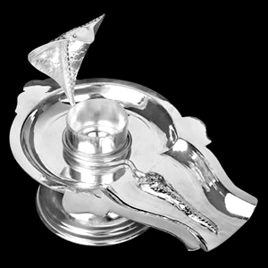 Yoni base in Pure Silver III