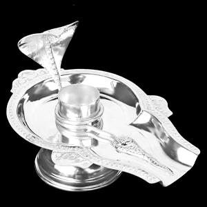Yoni base in Pure Silver VIII