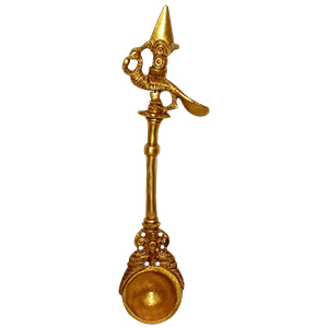 Kartikeya Spoon In Brass