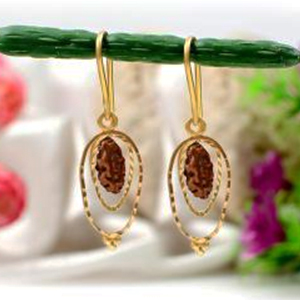 One Mukhi Java Earrings