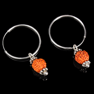 Rudraksha Earrings Set (XI)