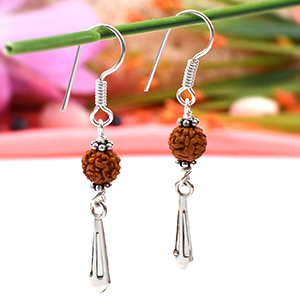 Rudraksha Earring (Design I)