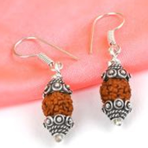 Two Mukhi Java Earrings in Gold