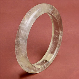 Natural Citrine Bangle