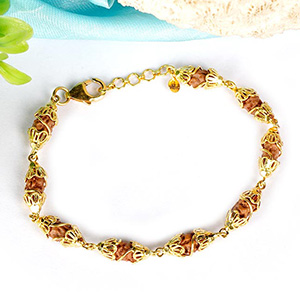 One Mukhi in Gold Bracelet from Java Indonesia