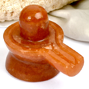 Shivalinga in Red Jade 158 gms