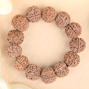 6 Mukhi Nepali Rudraksha Bracelet