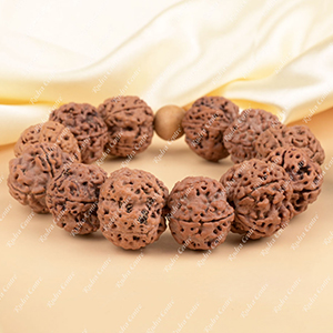 4 Mukhi Nepali Rudraksha Bracelet