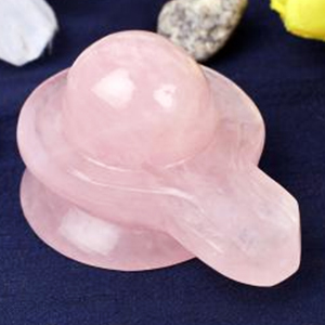 Rose Quartz Shivling 201 gms