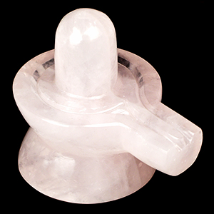 Rose Quartz Shivling 196 gms