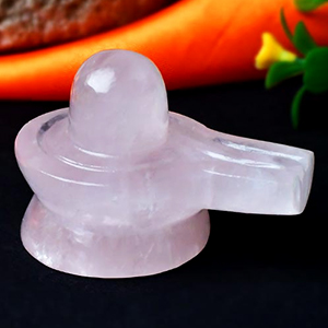 Rose Quartz Shivling - 114 gms