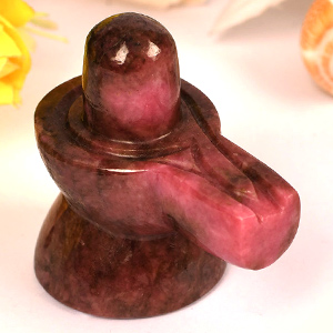 Shivlinga in Rhodolite 129 gms