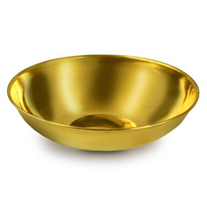 Round Puja Bowl In Brass