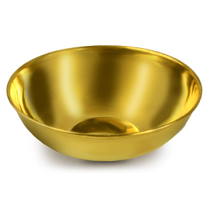 Round Puja Bowl in Brass (II)