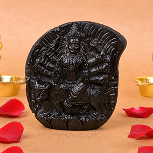 Durga Mata Shaligram Murti