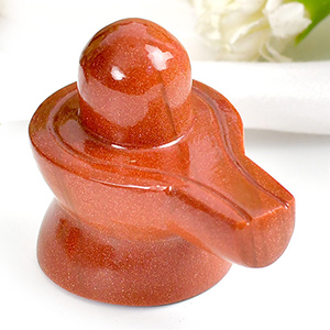 Sunstone Shivling 60 gms