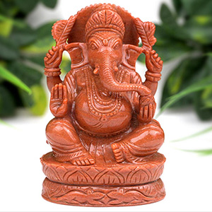 Natural Sunstone Ganesha - 1558 gms
