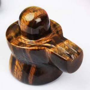 Shivlinga in Tiger Eye 61 gms