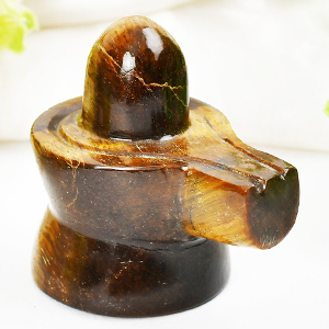 Shivlinga in Tiger Eye 60 gms