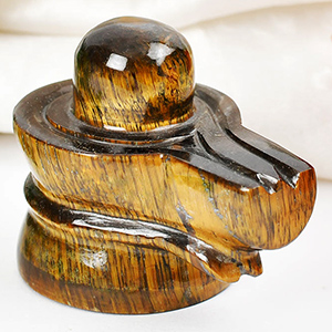 Shivlinga in Tiger Eye 90 gms
