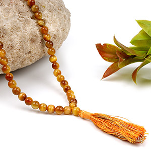 Brown Cat's Eye Mala