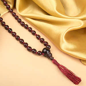 Natural Rosewood Sheesham Beads Mala