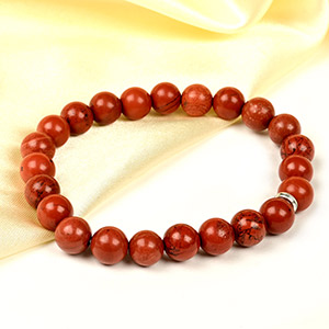 Red Jasper Bracelet - 8 mm