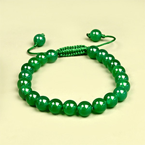 Green Onyx Adjustable Bracelet - 8 mm