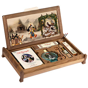 Guru Gita Book Gift Set by Vedic Cosmos – Size A6 – English