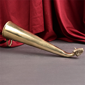 Brass Gaumukh Shringi for Abhishek