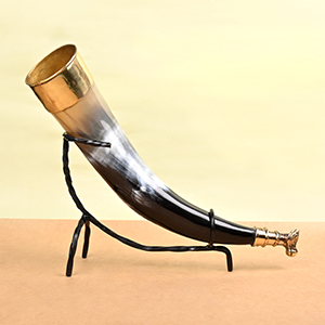 Bull Horn Gaumukhi Shringi for Abhishek - 345 gms