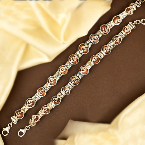 Indrakshi Combination Kabza Design (1 to 21 Mukhi Java Small Beads)