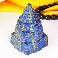 Lapis Lazuli Shree Yantra - 94 gms