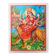 Maa Durga Glittering Photo - I