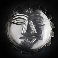 Surya Face in Crystal - 26 gms
