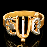 Balaji Gold Ring