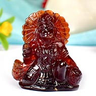 Hanuman in Gomed - 151 Carats