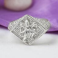 Hanuman Ring in Pure Silver - Design IV