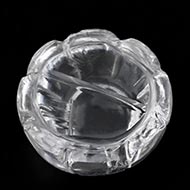 Sphatik Crystal Laxmi Charan - 8 gms