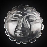 Surya Face in Crystal - 22 gms