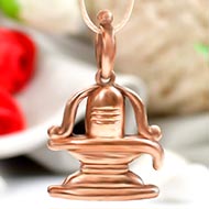 Shivling Locket in Panchdhatu