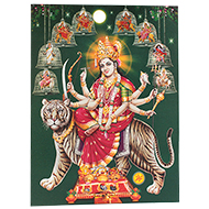 Goddess Navdurga Photo - Large