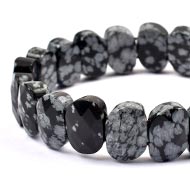 Snowflake Faceted Bracelet