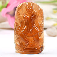 Maha Kali In Gomed - 135.95 Carats